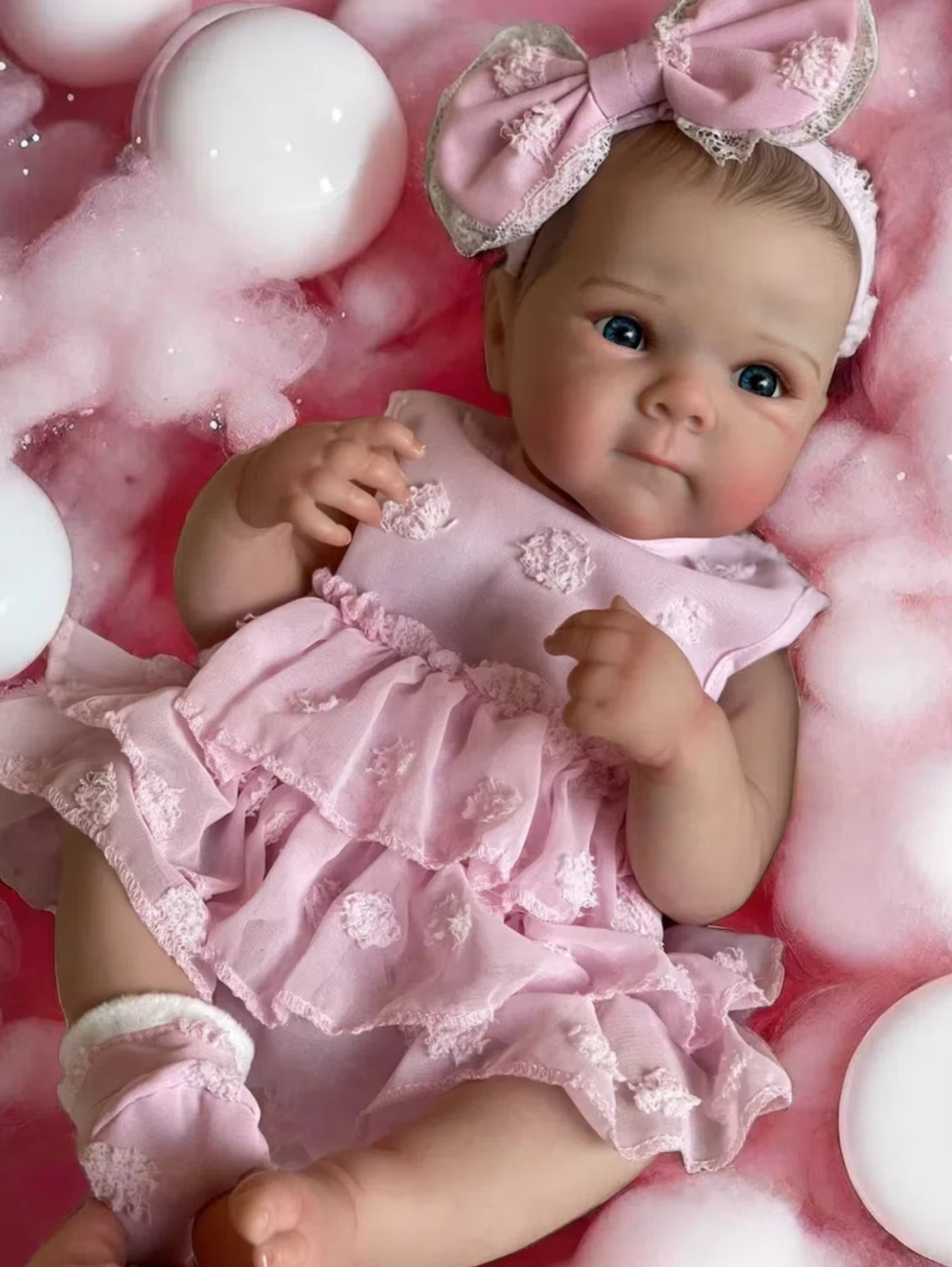 Bettie: 18-Inch Lifelike Reborn Baby Girl Doll with Full Body Silicone Vinyl