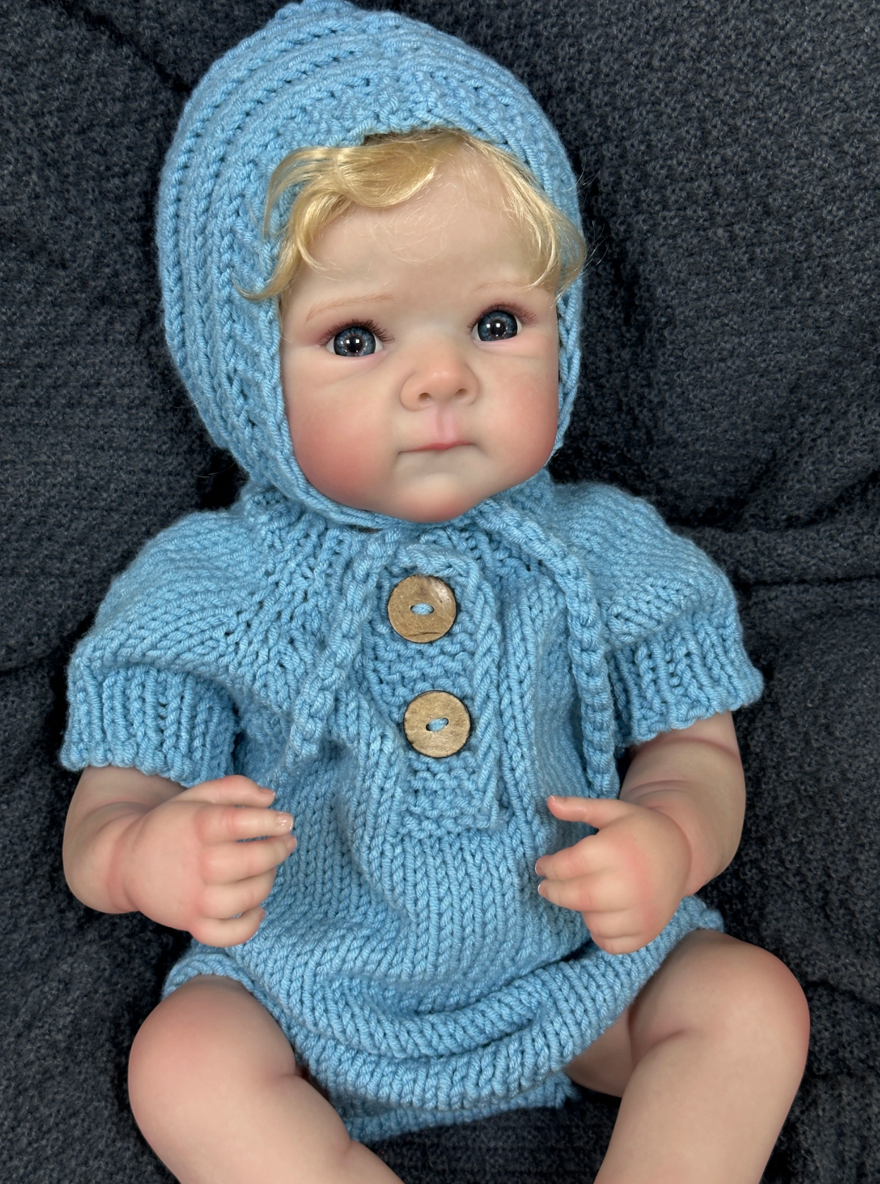 Darcy – 20-Inch Vinyl Reborn Baby Doll with Enchanting Blue Eyes