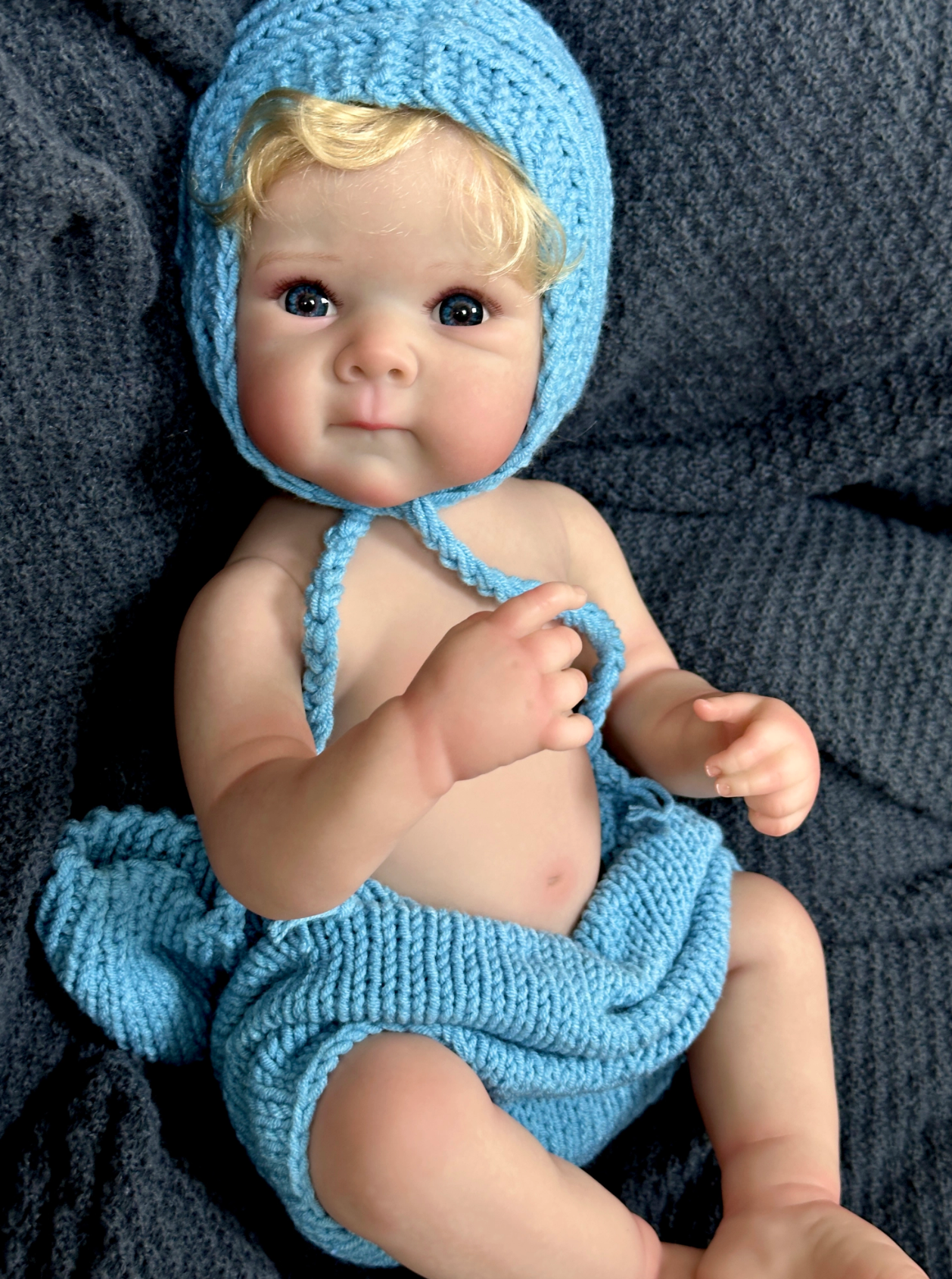 Darcy – 20-Inch Vinyl Reborn Baby Doll with Enchanting Blue Eyes