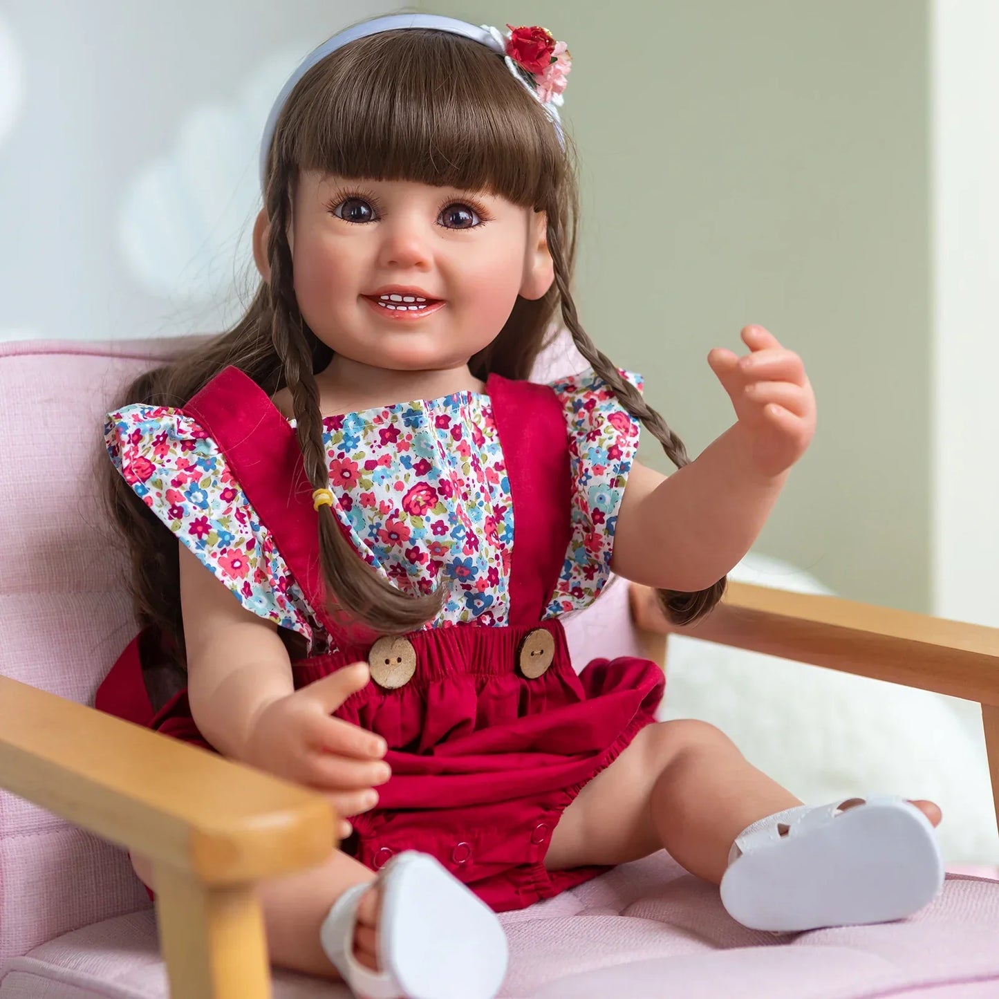 Cammi: The Joyful 22-Inch Lifelike Reborn Baby Girl Doll