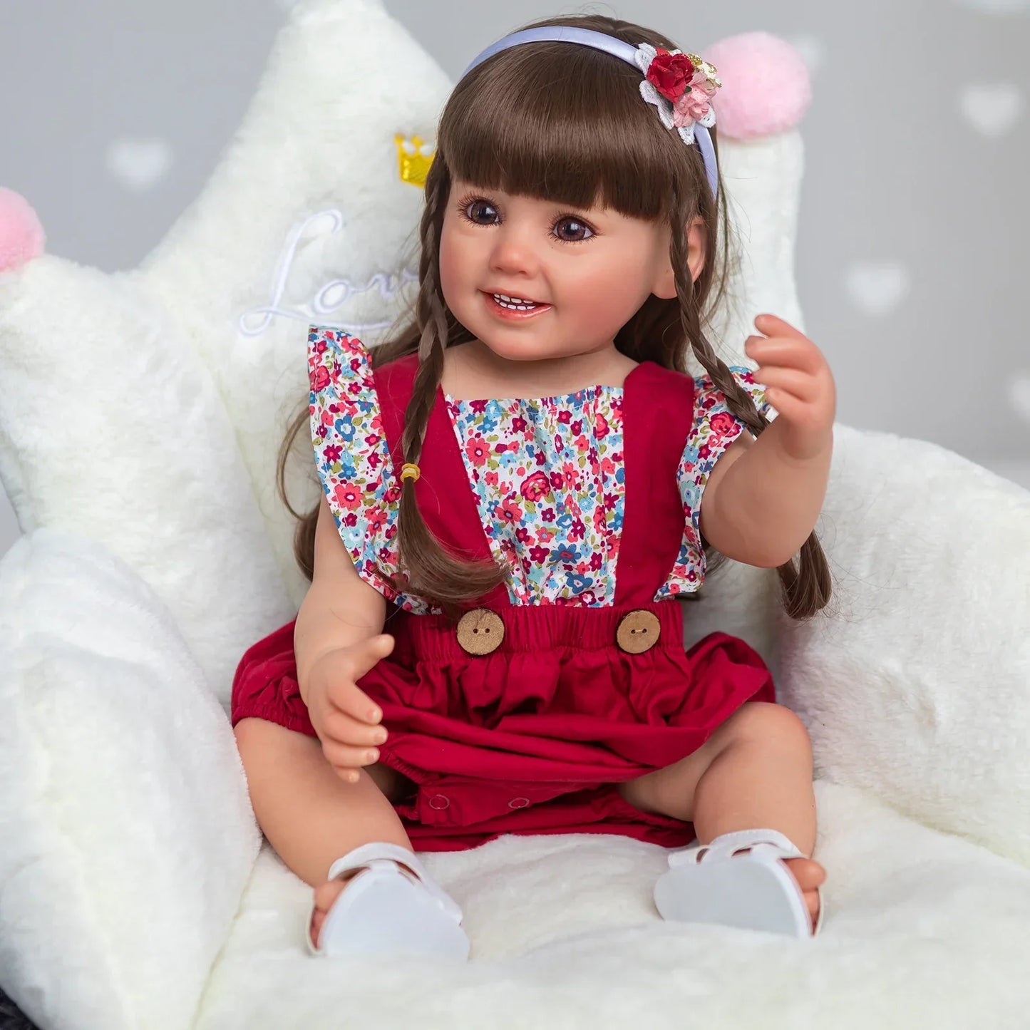 Cammi: The Joyful 22-Inch Lifelike Reborn Baby Girl Doll