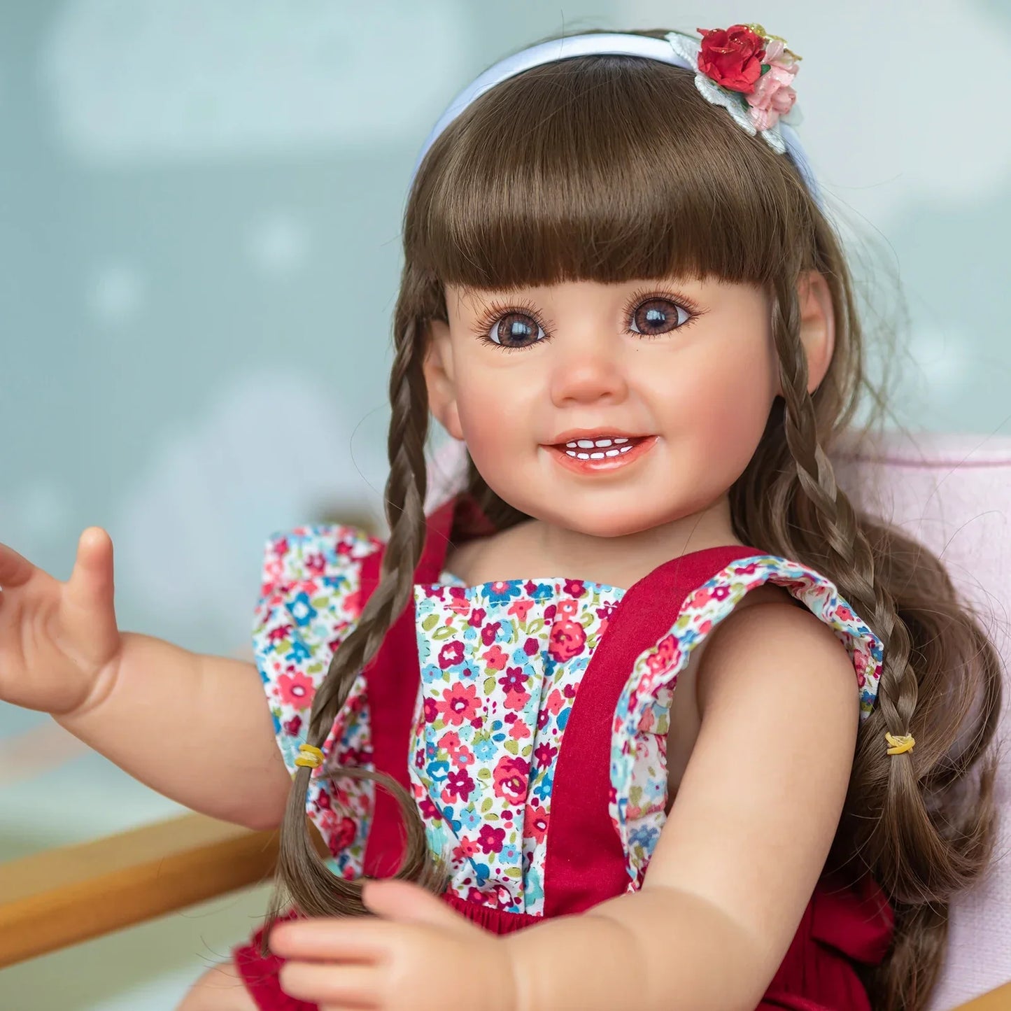 Cammi: The Joyful 22-Inch Lifelike Reborn Baby Girl Doll