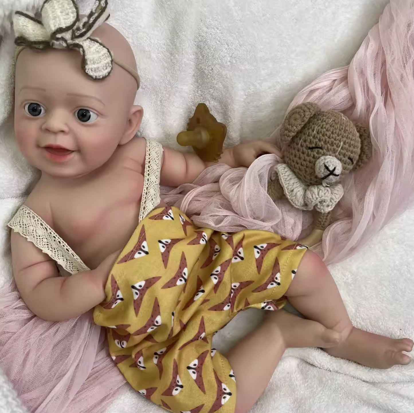 Leo – Full Body Silicone Reborn Baby Boy Doll