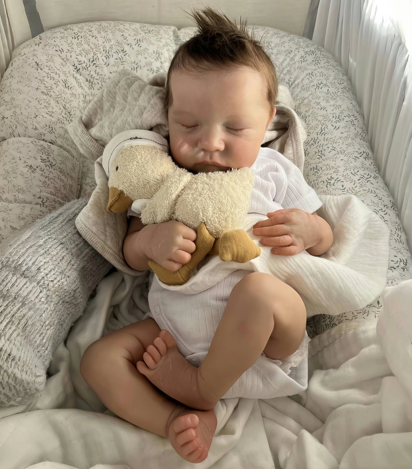 Landen: 20-Inch Lifelike Newborn Reborn Doll – Soft Touch and Poseable