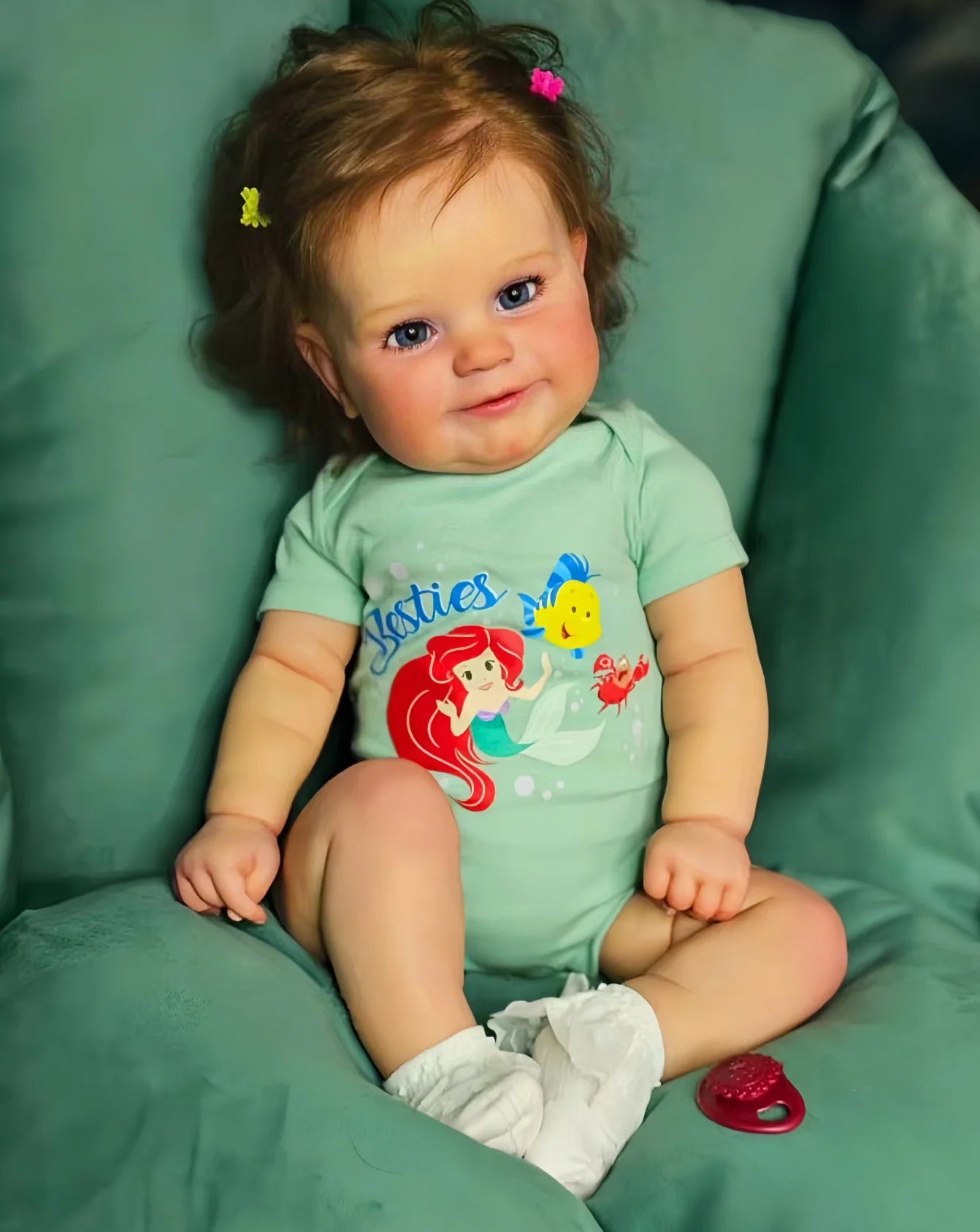 Silicone Reborn Baby Girl Doll Maddie