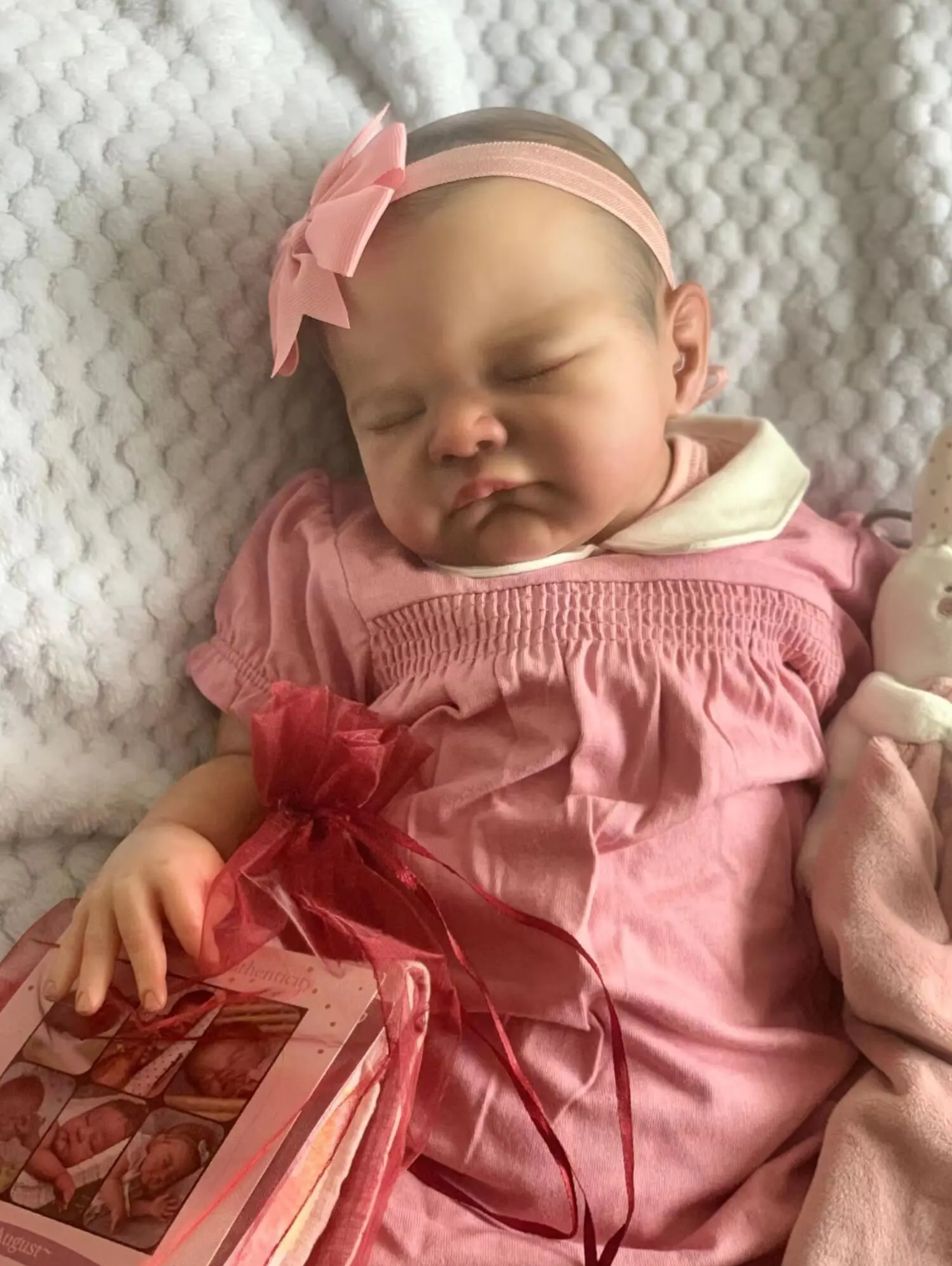 Matilda – 20-Inch (50 cm) Newborn Reborn Baby Girl Doll with 3-D Painted Skin & Hand-Drawn Hair