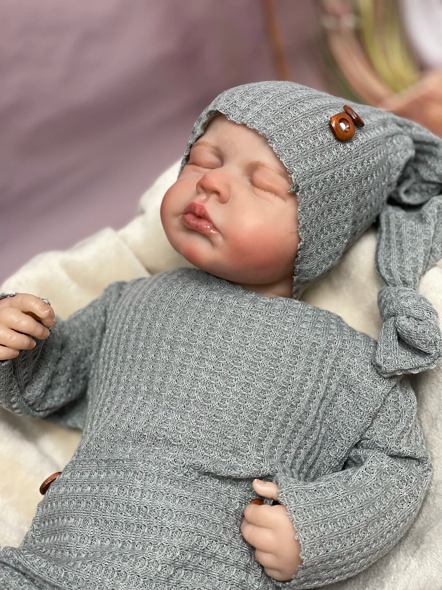 Harper & Hayden: Limited Edition 19-Inch Twin Reborn Dolls with Exquisite Hand-Painted Details