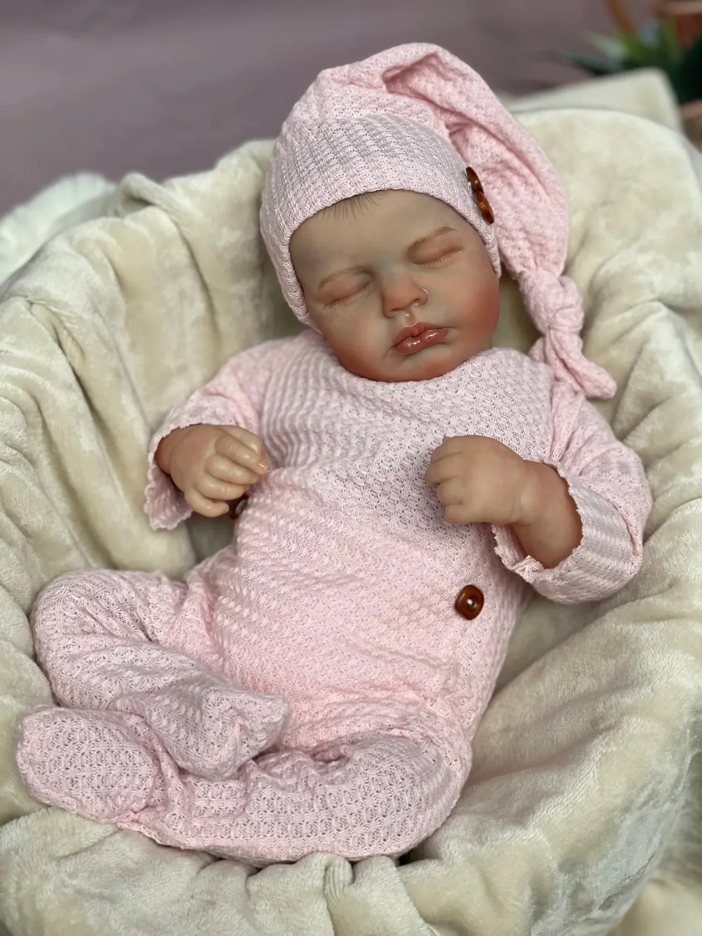 Harper & Hayden: Limited Edition 19-Inch Twin Reborn Dolls with Exquisite Hand-Painted Details