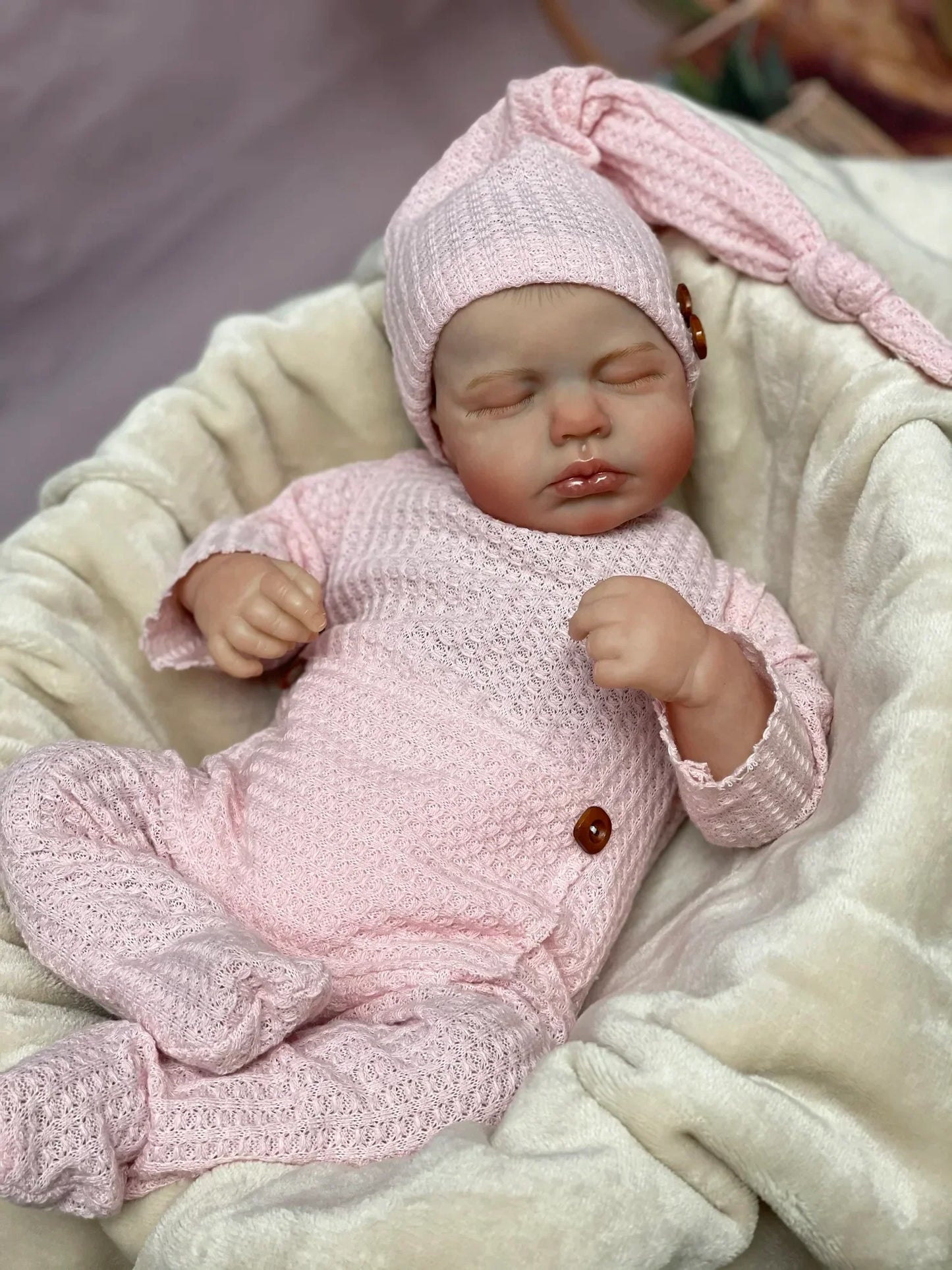 Harper & Hayden: Limited Edition 19-Inch Twin Reborn Dolls with Exquisite Hand-Painted Details