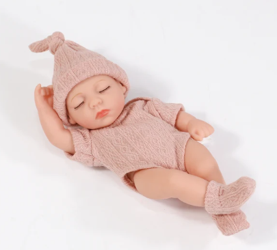 Cute Mini Waterproof Silicone Reborn Doll