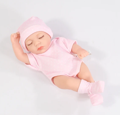 Cute Mini Waterproof Silicone Reborn Doll