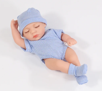 Cute Mini Waterproof Silicone Reborn Doll