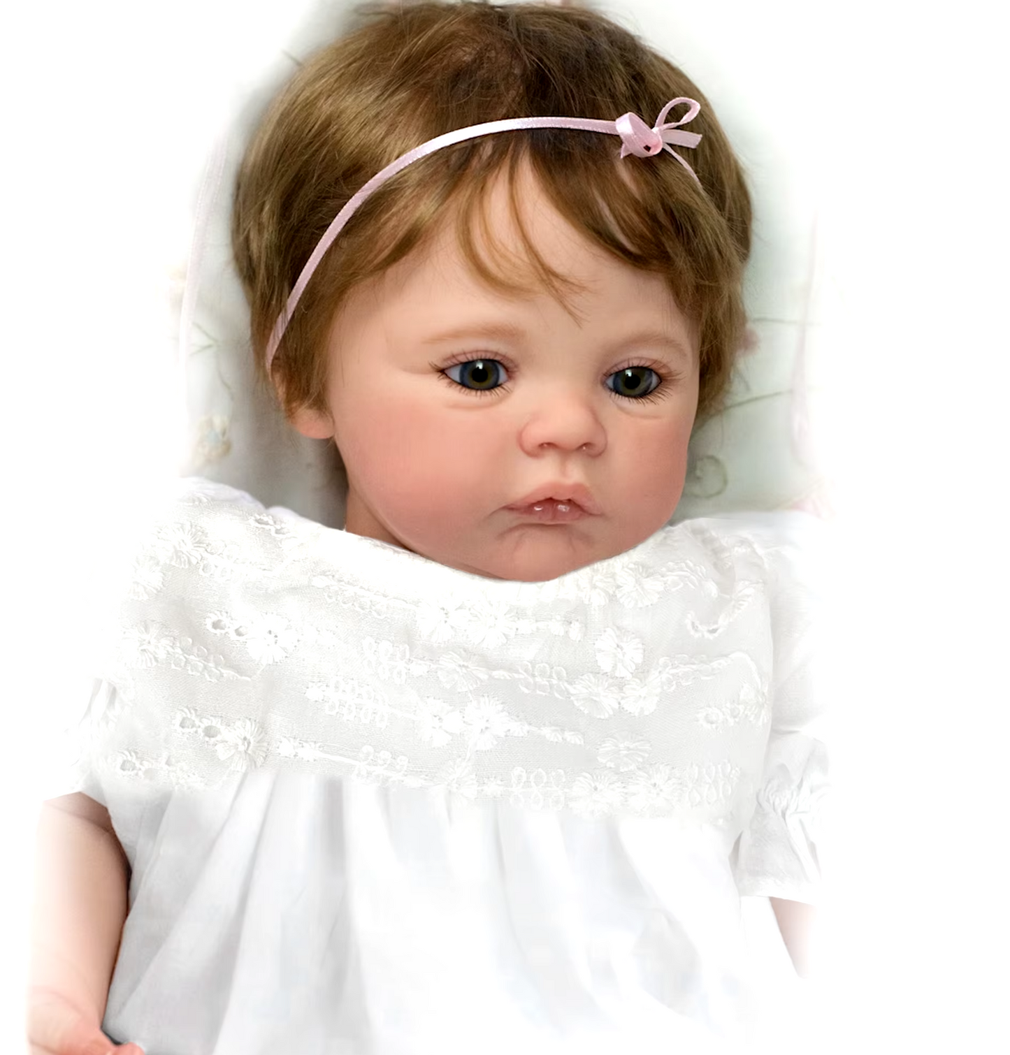 Meadow Bebe: 45cm Lifelike Reborn Baby Girl Doll – The Perfect Handmade Gift