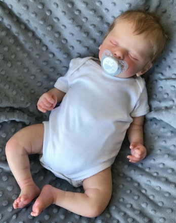 Realistic Girl Reborn Doll with Visible Veins