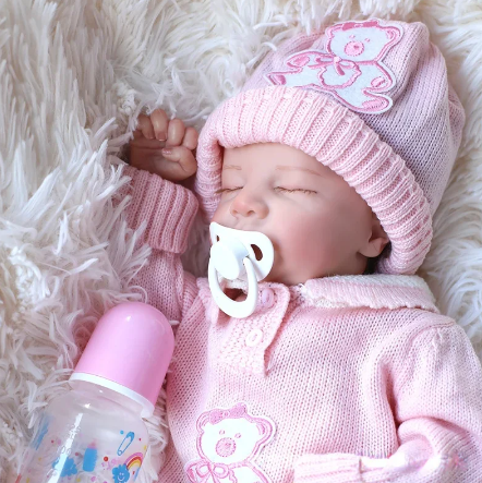 Realistic Girl Reborn Baby Doll - Lifelike Newborn Toddler