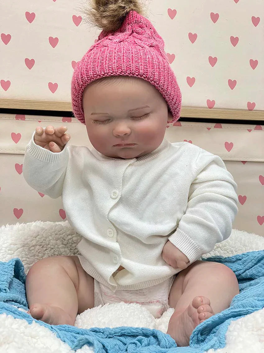 Amelie – 24-Inch Sweet Sleeping Reborn Baby Doll