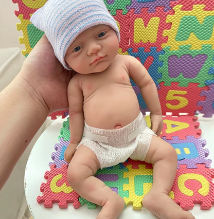 Luna and Toby: 12-Inch Hyper-Realistic Silicone Reborn Dolls – Your Perfect Child-Friendly Playmates