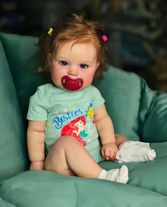 Silicone Reborn Baby Girl Doll Maddie