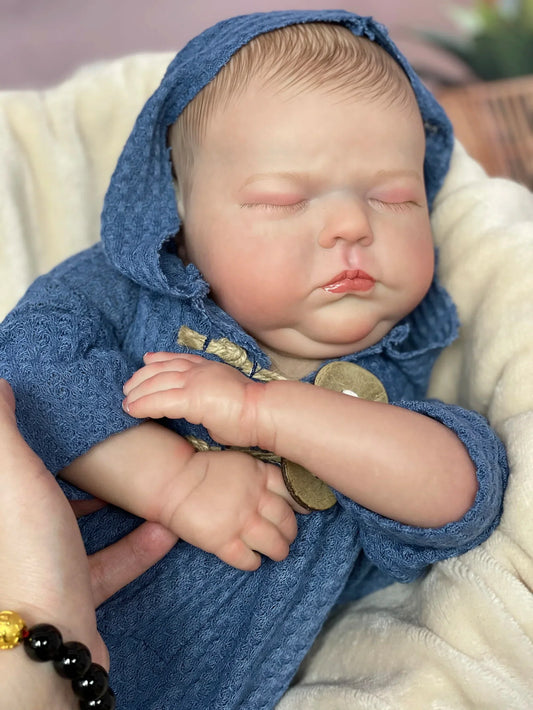 Tessa: 20-Inch Lifelike 3D Painted Reborn Baby Girl Doll