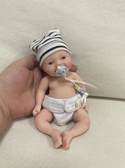 Realistic Baby Mini Reborn Doll Noah